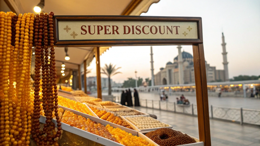 Суперскидка на мусульманские янтарные четки – только до конца Рамадана!