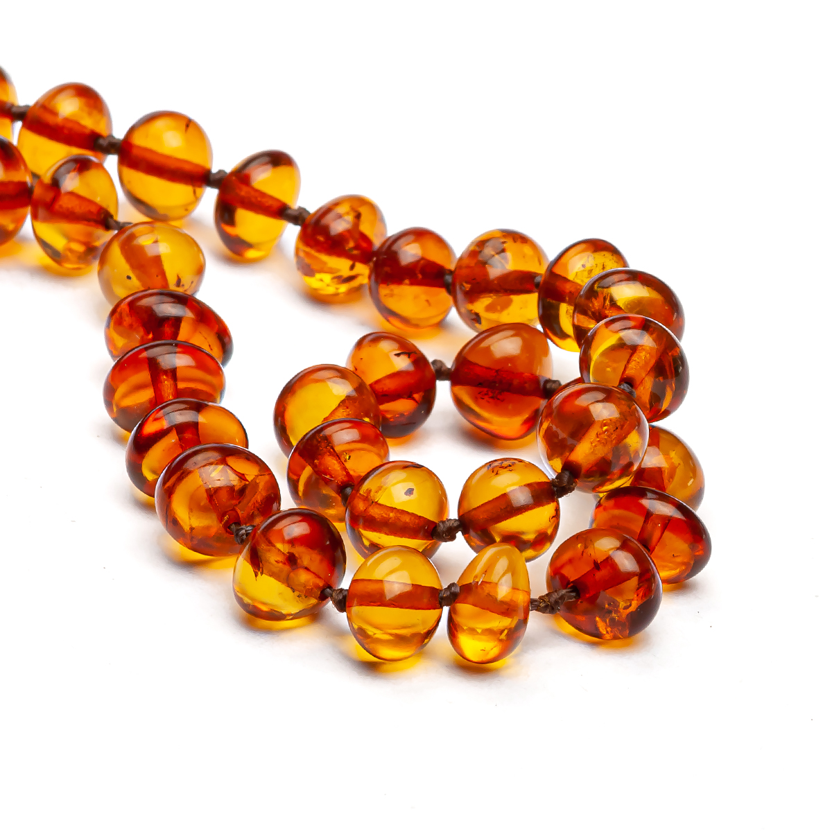 Бусы Янтарь